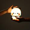 Bubu Yier Panda Cartoon Desktop Ornament Cute Silicone Glowing USB Rechargeable Bedroom Home Decoration Children's Birthday Gift