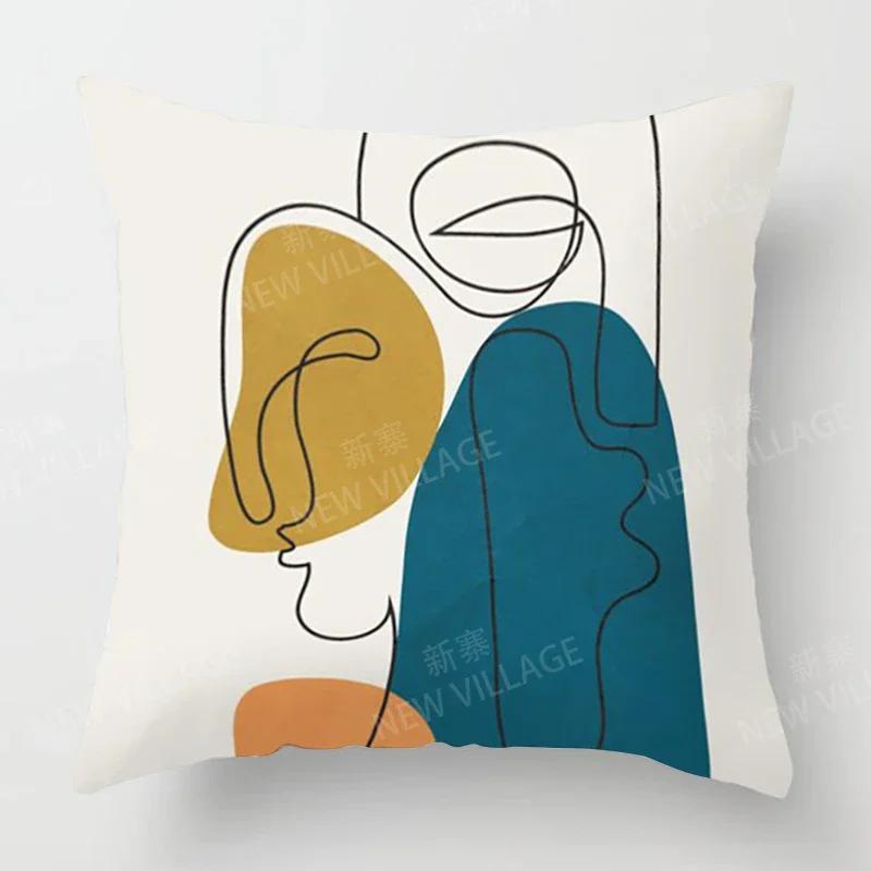 Скандинавский Осенний Домашний Декор Осень Наволочка для диванной подушки Современный