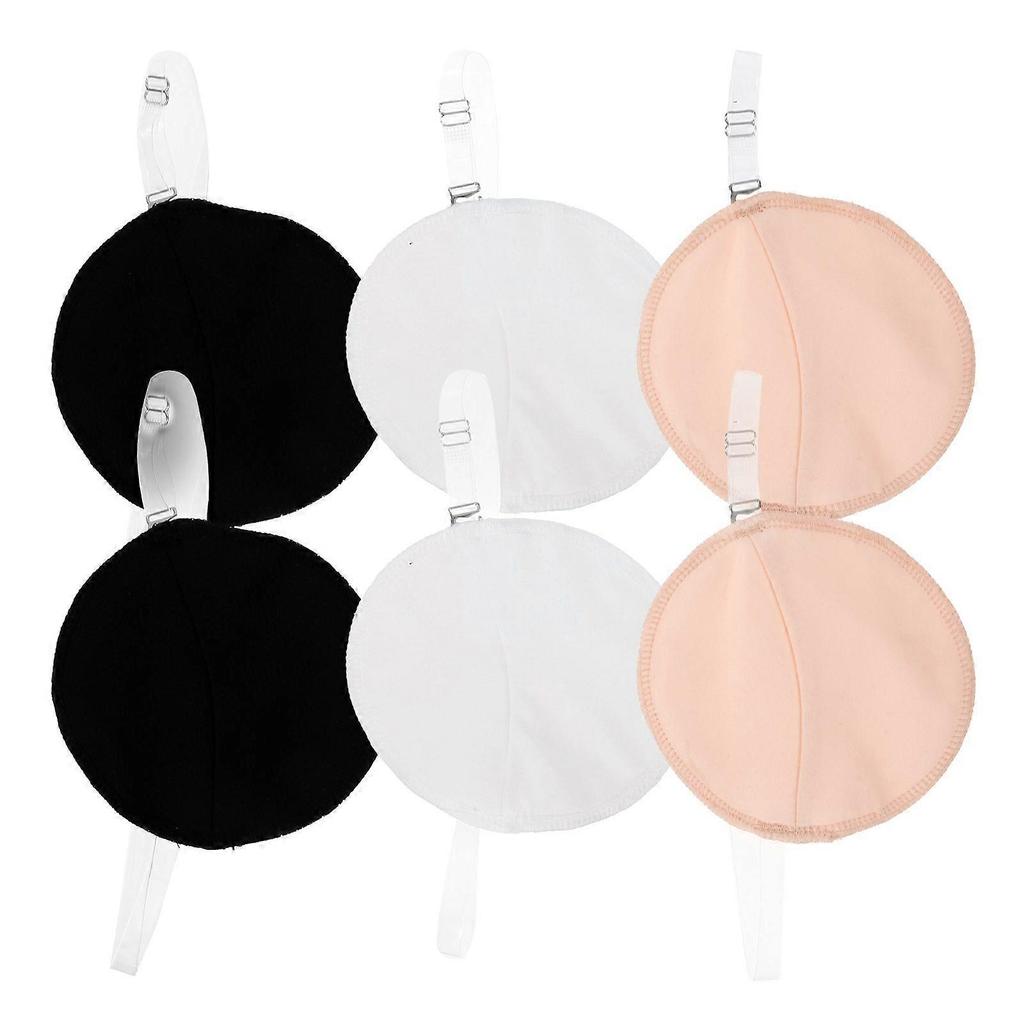 3 Pairs Sweat Pads Women Armpit Pads Sports Underarm Sweat Pads Armpit Sweat Absorbent Pads