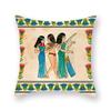 Retro Religious Ethnic Pattern Print Series Pillow Cover Bohemian Home Decor Bedroom Room Living Room Sofa Cushion Cover