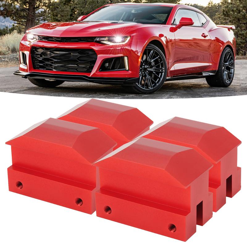 4PCS Car Jack Lift Pad Point Adapter Jack Puck Frame Protector Replacemnt for Camaro 6th Gen 2016‑2024 Except Convertible