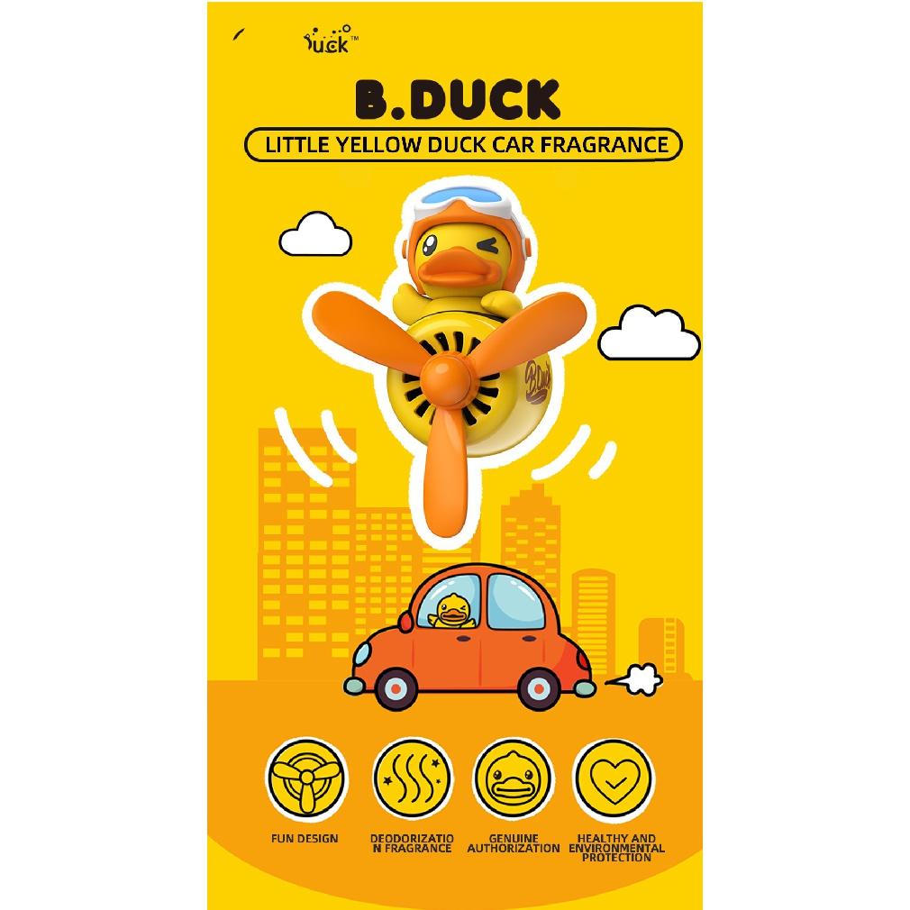 Автомобильный освежитель воздуха Duck Pilot Vent, диффузор для духов, вращающийся пропеллер, воздухозаборник, аромат, милый мультяшный декор, авто