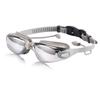 Swimming Goggles Adults Swim Glasses with Earplug Men Women Anti-fog Waterproof Swim Eyewear Pool Diving Training Race Glasses