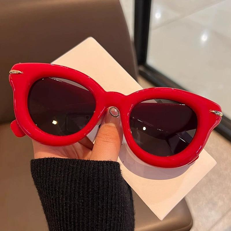 Vintage Exquisite Sweet Round Sunglasses Women Men Simple Fashion Luxury Sun Glasses Camping Travel Climbing Shade Glasses