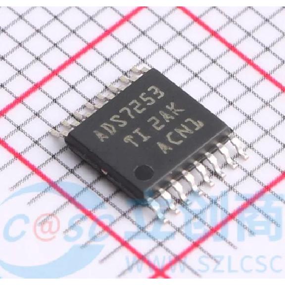 3 шт. ADS7253IPWR ADS7253 TSSOP-16 100% Новый оригинальный Чипсет IC Электронный компонент SMD