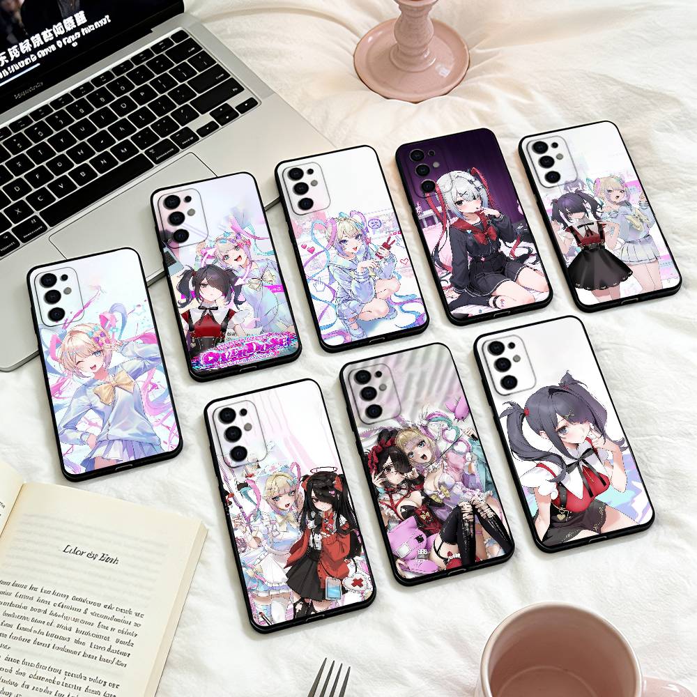 Чехол для телефона Anime NEEDY G-GIRL OVERDOSES для Samsung S25,24,23,22,30,21,10,9,Ultra,Plus,Lite,FE,4,5 G Мягкий черный чехол