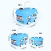 Cartoon Car Toy Storage Organizers With Sturdy Base For Kids Bedroom Playrooms Home Organization