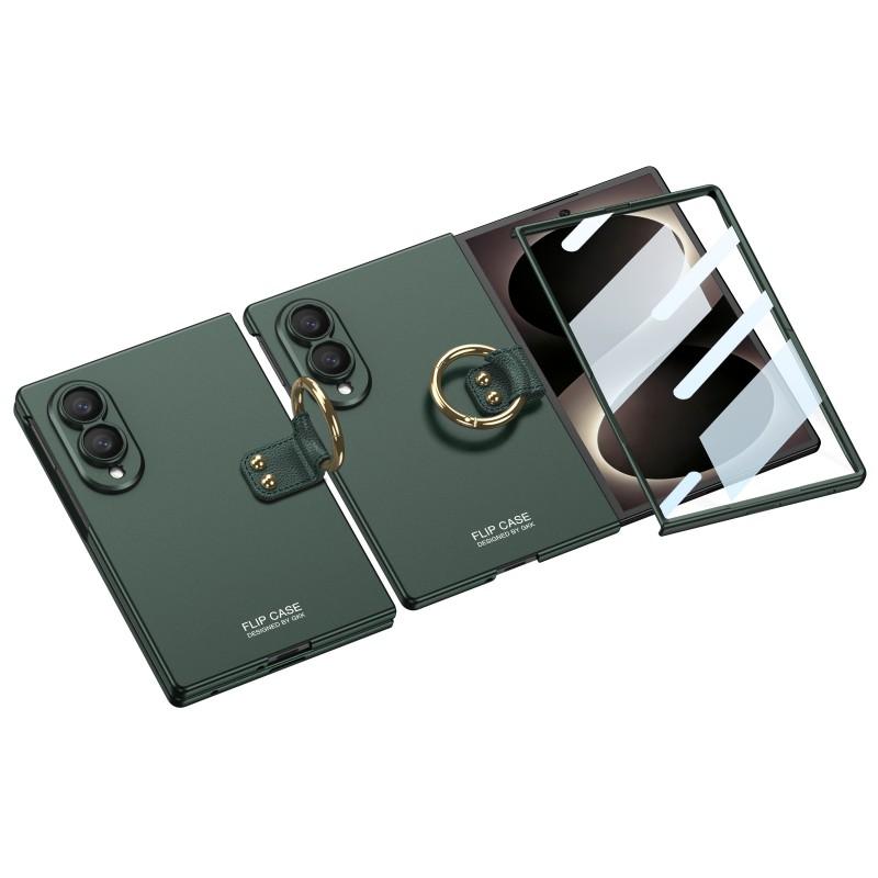 Ultra Thin PC Hard Case With Ring Stand Galaxy Z Fold 8 Protective Cover Slim Precision Cut Design