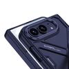 For iPhone Duo Case Hinge Full Coverage Kickstand Luxury Cover with Screen Protector for iPhone Duo