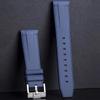 Silicone Strap for Blancpain X Swatch 22mm Stainless Steel Buckle Quick Release Sport Waterproof Rubber Watch Band for Men Women