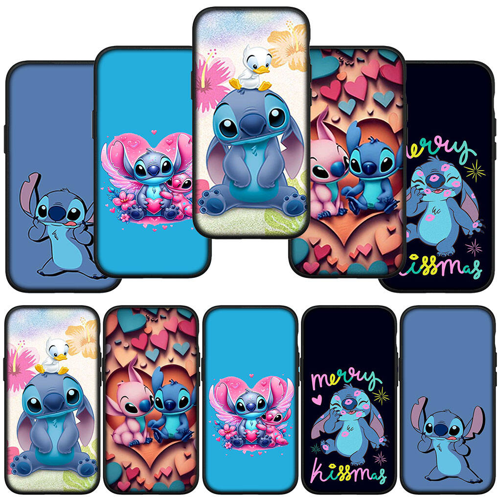 Phone Case for iPhone 17 16 15 Xiaomi Poco F8 F7 X7 X6 M8 C85 C75 C71 Redmi Note 14 13 12 11 Pro Max A3 A4 14C 13C 15C Anime New Stitch Fashion Cover