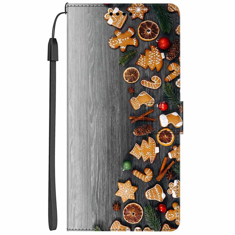 Christmas Flip Case For iPhone 16e 2025 Wallet Leather Cover For iPhone SE (2025) Funda Capa Wallet Leather Covers iPhone 16e 5G