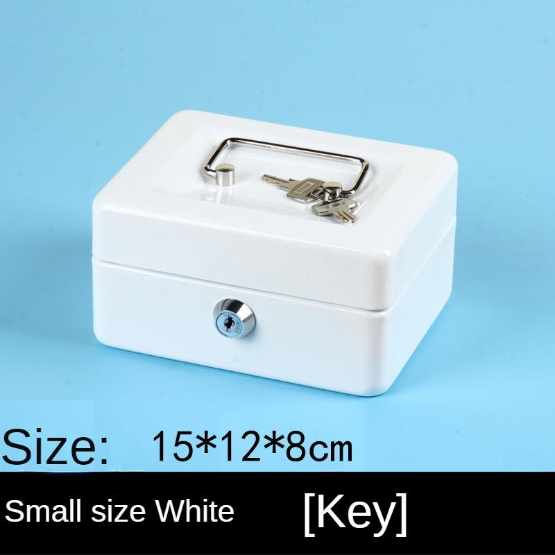 Утолщенная металлическая копилка, креативная копилка, копилка для ключей, копилка с паролем, переносная копилка, запираемый кассовый ящик, небольшая сортировочная коробка