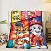 Space Patrol Pals Blanket Flannel Blanket for bed, sofa, Camping, Hiking, Picnic Essentials, gift for family Fan gifts