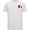 Moncler Embroidered Logo Short Sleeve T-Shirt Men Tops K2-091-8C00056-89AUG-034