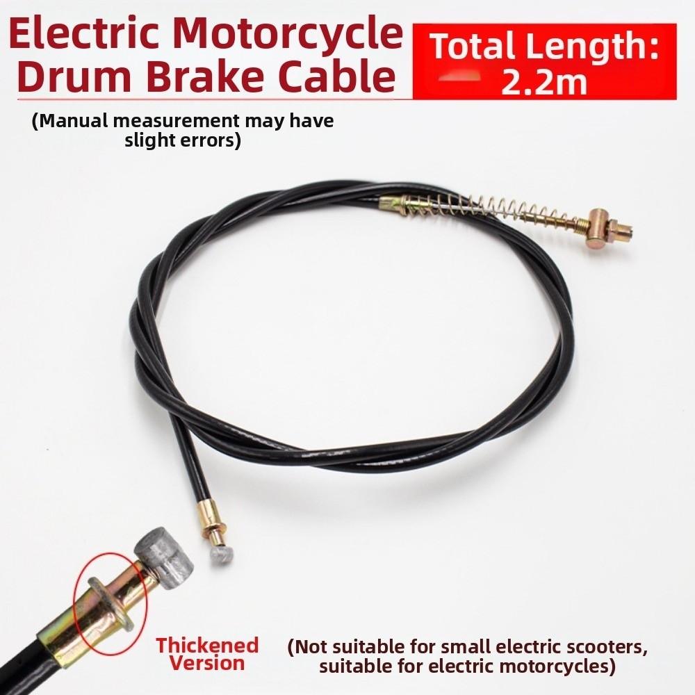 with Screws Brake Cable Scooter Moped Bike Brake Cable  Electrical Motorbike Accessories
