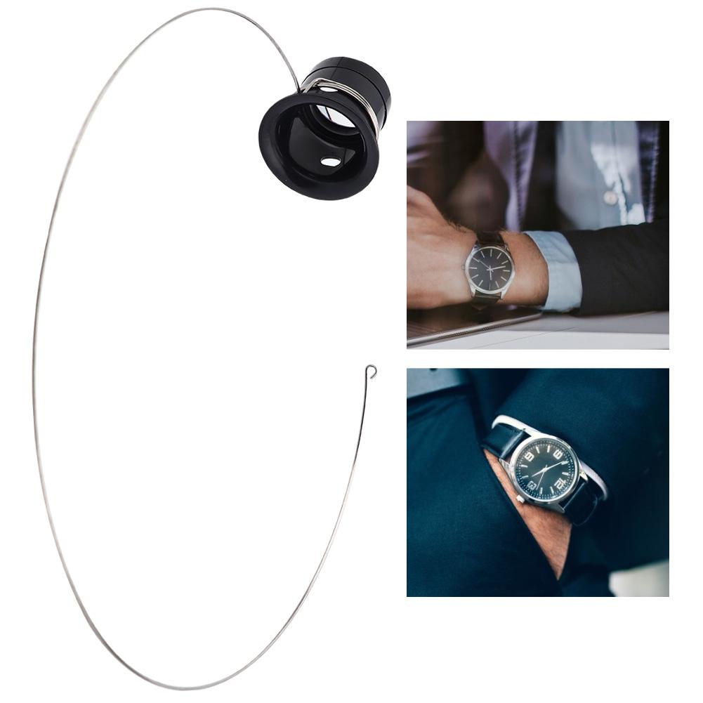 5X 10X Tool Magnifying Glass Loupe Lens Set Eye Magnifier Watch Repair Accessory with Head Band
