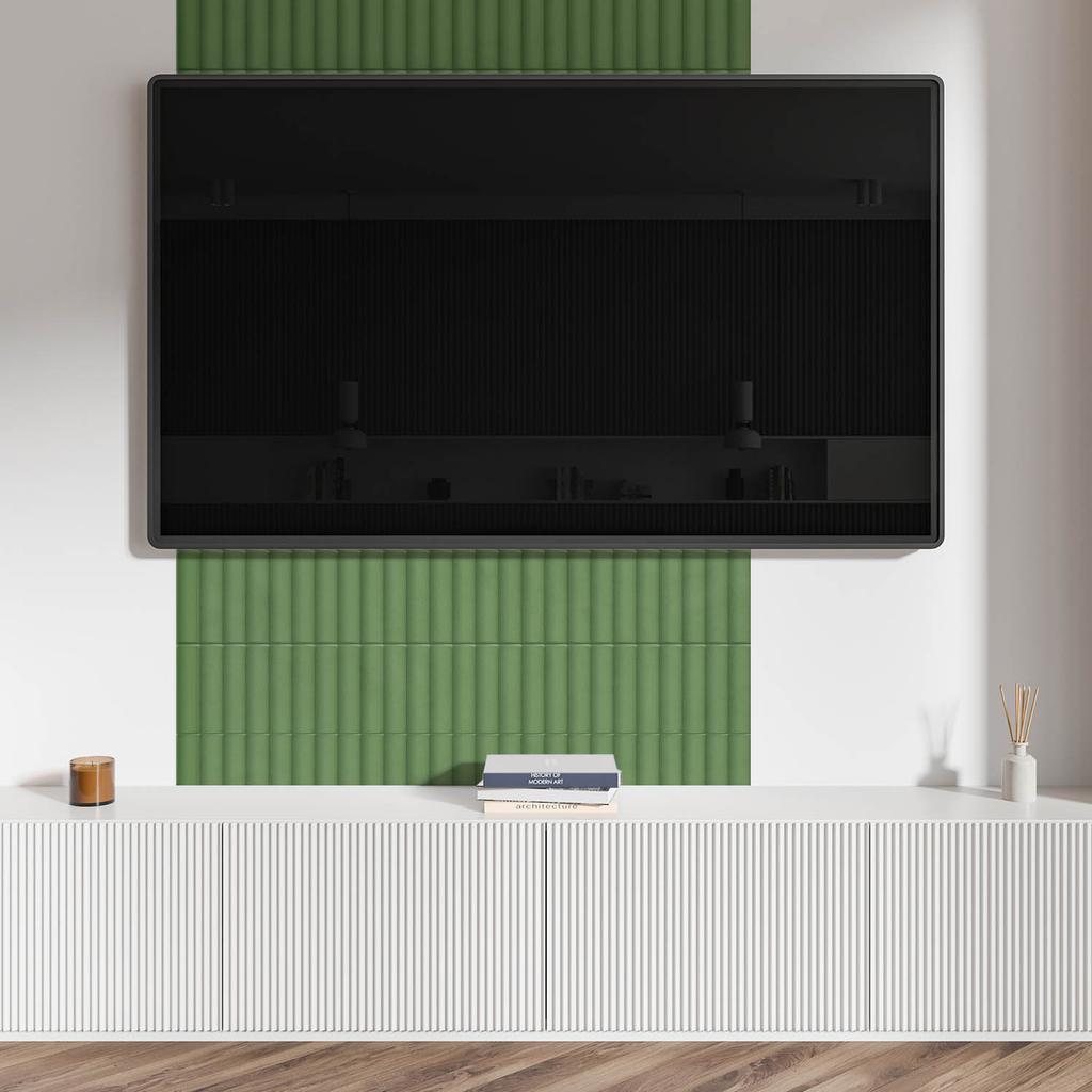 Gotowy Do Montażu Panel Winylowy Z Dekoracyjnym Nadrukiem 100X50 Cm Zestaw Pionowych Rur