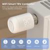Умный термостатический клапан для радиатора Tuya ZigBee, управление через приложение и голос, программируемый TRV, защита от замерзания, блокировка от детей