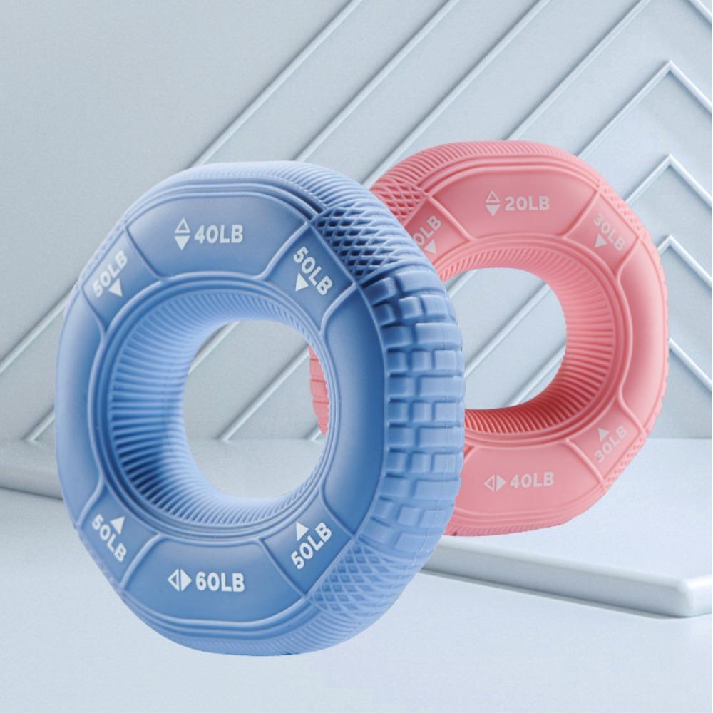 Силиконовый эспандер для запястья Портативный фитнес-эспандер для пальцев и предплечий Тренажер для фитнеса