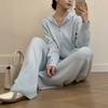 Womens Oversized Hooded Knit Sweater Wide Leg Pants 2-Piece Set Soft Casual Outfit Winter