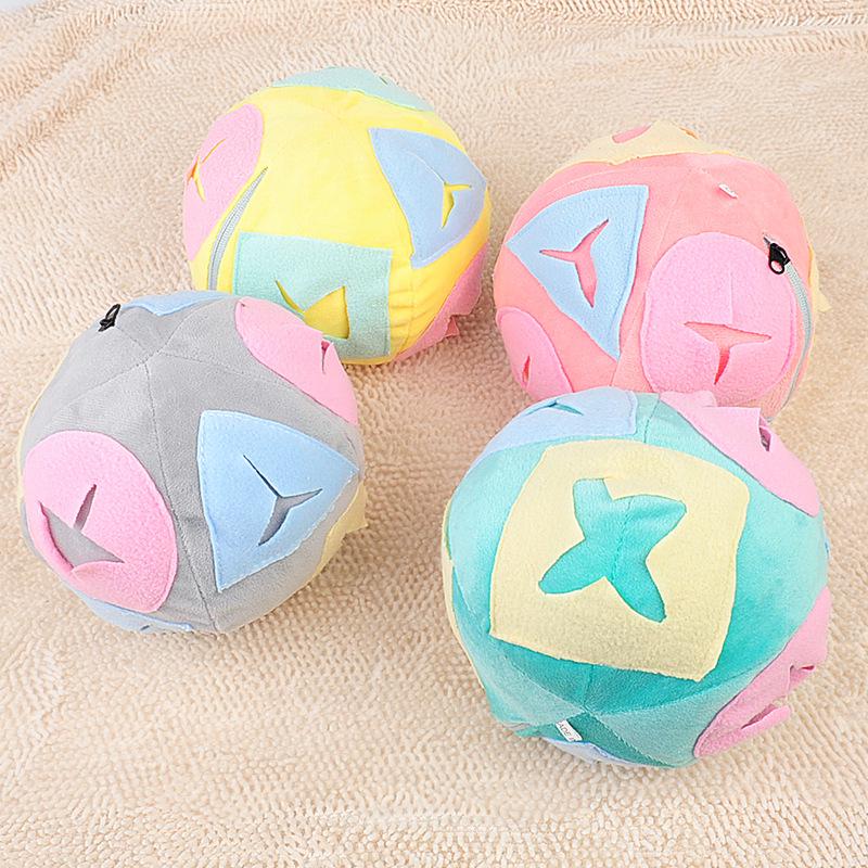 Игрушка для собак для поиска корма: Нюхание, Жевание, Медленное кормление и Мяч для выдачи лакомств для тренировки и снятия стресса