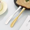 Hammer patterned 304 stainless steel butter knife, cheese , jam spatula, thickened butter baking scraper  kitchen accessories