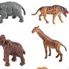 12 Pieces Mini Prehistoric Animal Model Ancient Figurines Primitive Men Toy