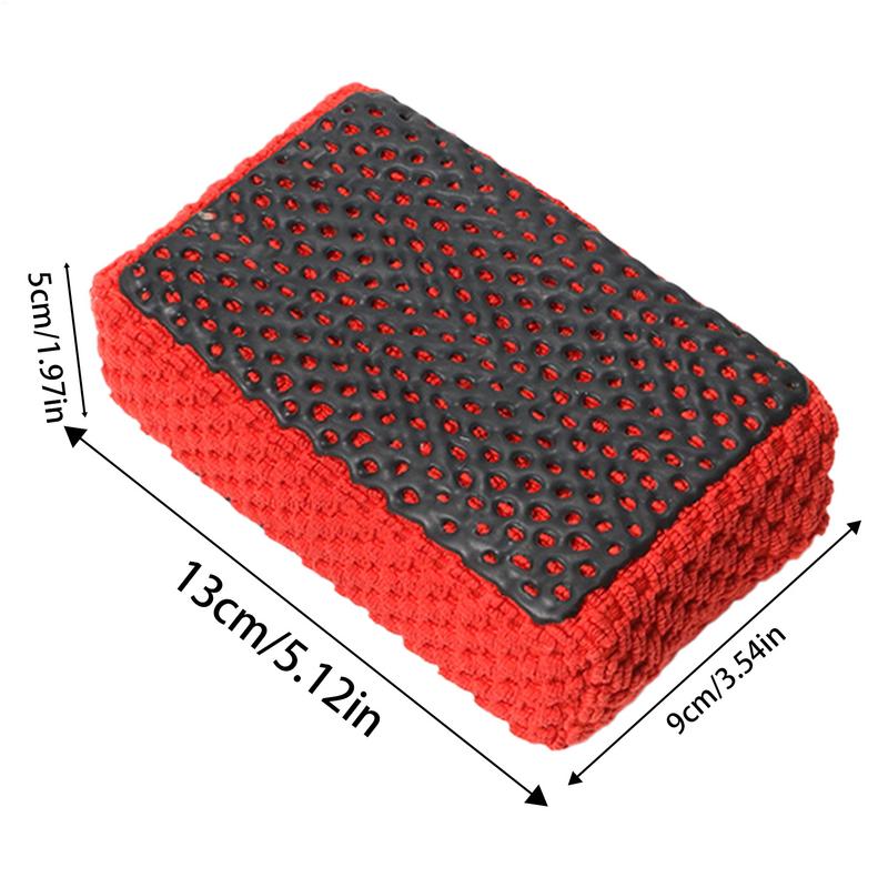 Car Detailing Sponge Car Wash Mud Cleaning Sponge Brush Non-Scratch Cleaning Tools All-Purpose Detailing Supplies For Automotive