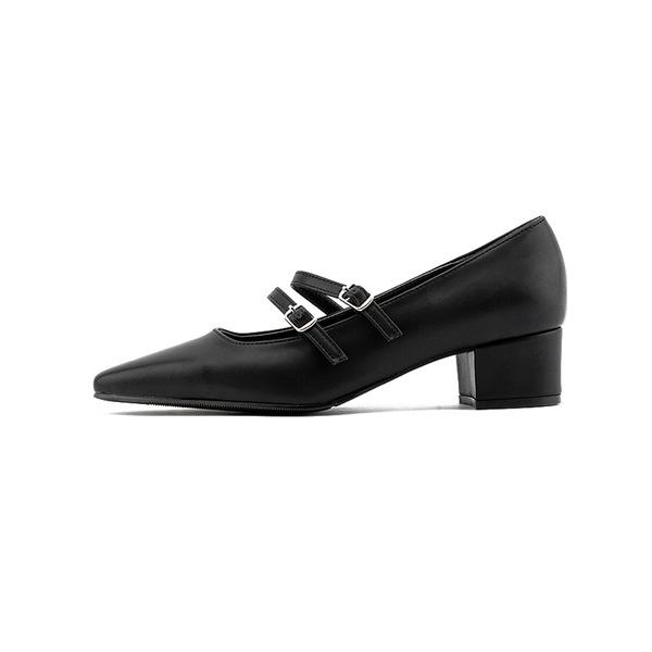 Туфли Florida Studio FL2232 Dahlia с ремешком 4 см, черные-FL2232