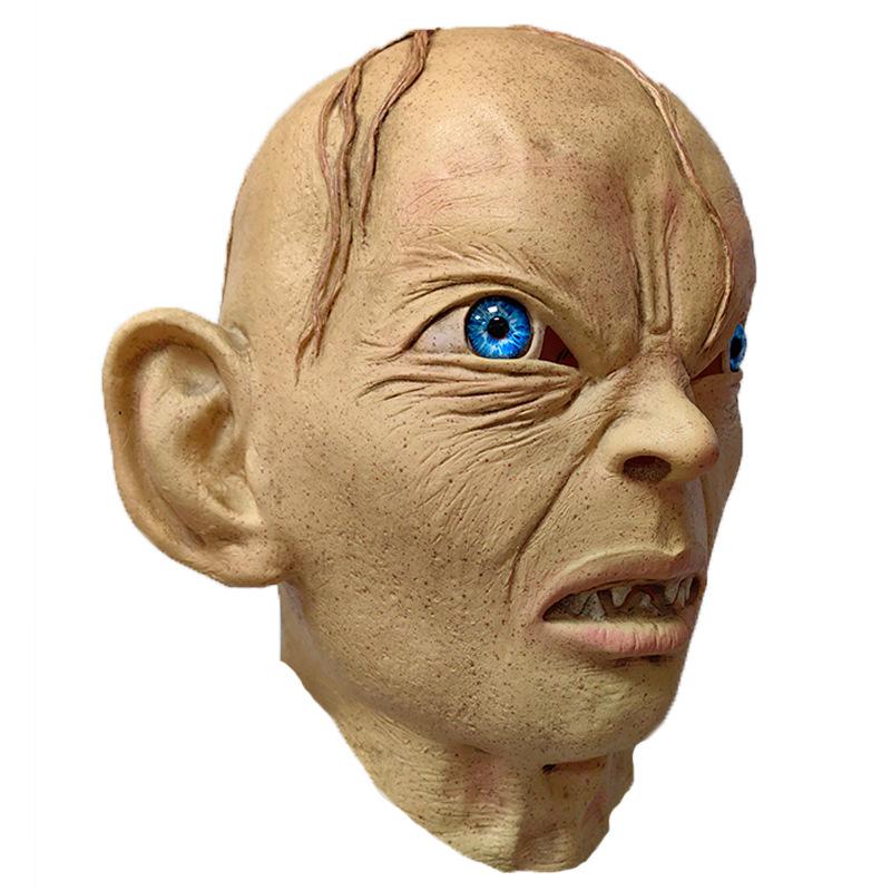 Halloween Lord of the Rings Magic Ring Gululum Mask Horror Zombie Headgear Latex Movie Party Mask Headgear