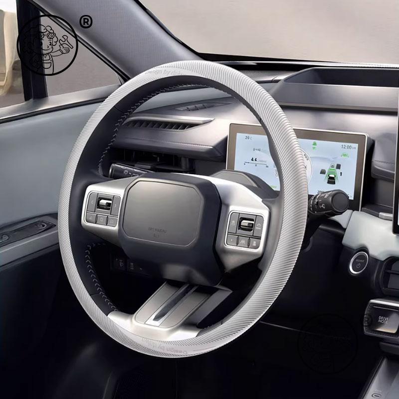 Для Toyota RAV4 XA60 2026 2027 Чехол на руль автомобиля силиконовый Кожаный Нескользящий Аксессуары для интерьера авто