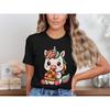 Cute Kawaii Rainbow Unicorn Pizza T Shirt Funny Lover Adorable Animal Food Casual Designer Clo