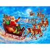 5D Diy Santa's Vistiting Diamond Painting Cross Stitch Diamond Embroidery Mosaic European Home Decor