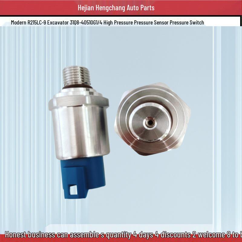 G1/4 Blue High-Pressure Sensor Switch for Hyundai R215LC-9 Excavator (31Q8-40510)