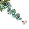 Handmade Keychains for Beginners Ocean Animal Spiral Crochet Kit, DIY Coastal Hanging Ornament Beginner Craft Soft Cotton Yarn Crafts Kit with