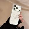 Прозрачный белый чехол для телефона со звездами, совместимый с iPhone 16, iPhone 17 и iPhone 17 Pro Max