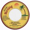 7inch Record LUCIANO - Last Days / Version BM001 Blessed Morning 2017 UK Reggae, Ska & Dub