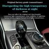 Sinairyu Комплект хрустальной ручки переключения передач, совместимый с BMW 1 2 3 4 5 6 7 серии X3 X4 X5 X6 I8 IX3, хрустальная ручка переключения передач, рычаг