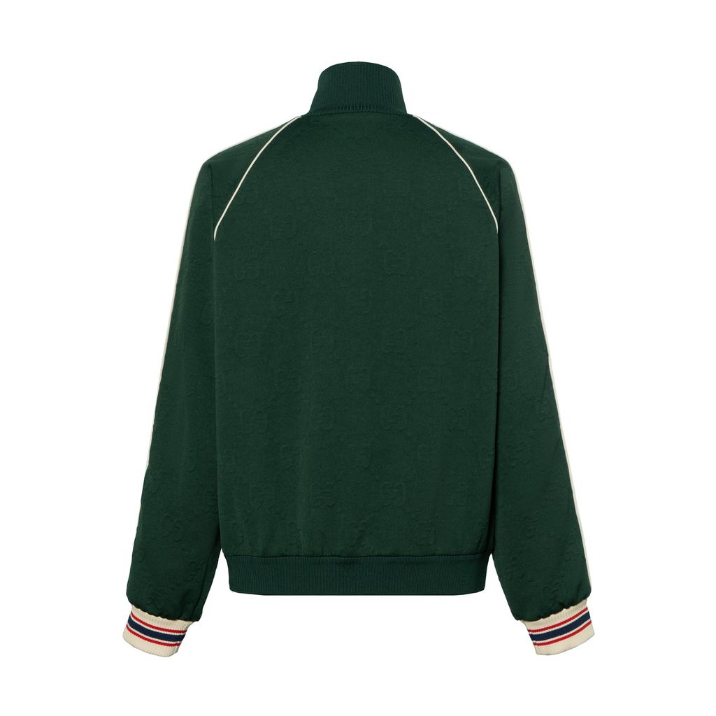 Gucci Спортивная куртка на молнии с жаккардовым узором GG 662270-XJDE9-3754
