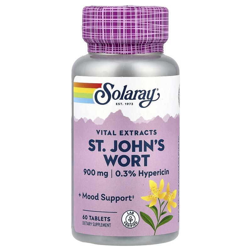 Vital Extracts, St. John's Wort , 900 mg, 60 Tablets