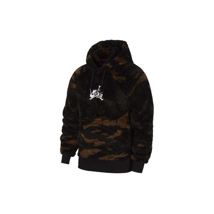 Men's Air Jordan Wings Plush Pullover Black BQ5760-237