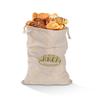 Linen Bread Bag Reusable Bags for Bread Drawstring Bags Homemade Artisan Bread Storage Bag Food Storage Containers