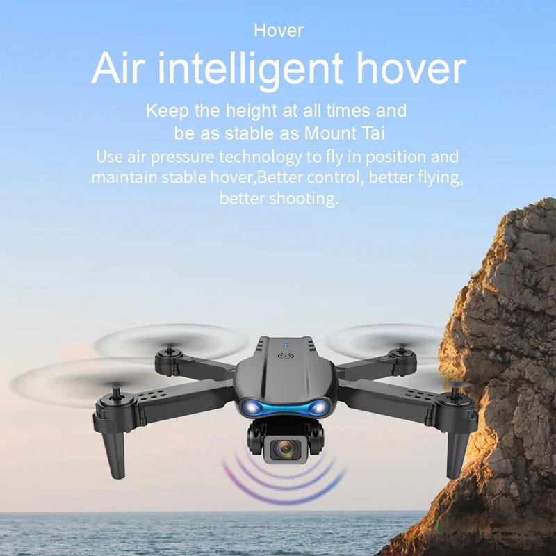 E99&K3 Pro Drone with 4K Dual Camera Optical Flow Aerial Photography Four Axis RC Aircraft fpv Fixed Height DronToy Foldable Toy
