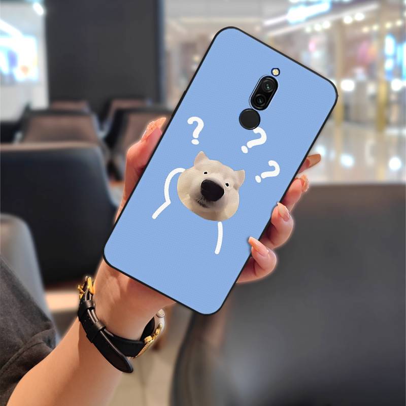 Парный противоударный чехол для телефона Xiaomi Redmi 8 Защитный пыленепроницаемый чехол для телефона Мягкий чехол Полная защита ТПУ Модный дизайн