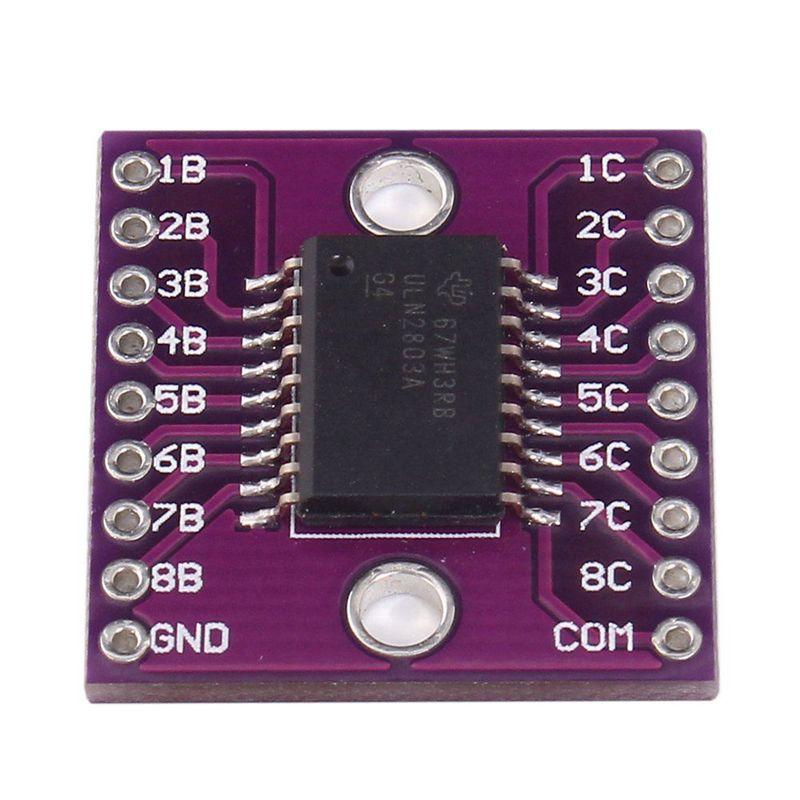 ABUL-5 Pcs ULN2803A Darlington Transistor Arrays Driver Breakout Board For Arduino