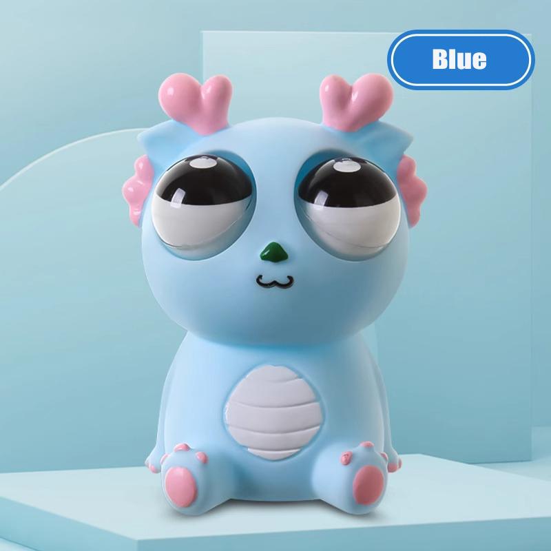 Cute Eye Popping Panda Squishy Fidget Toys Animals Stress Relief Balls Decompression Sensory Squeeze For Adult Kids Holiday Gift