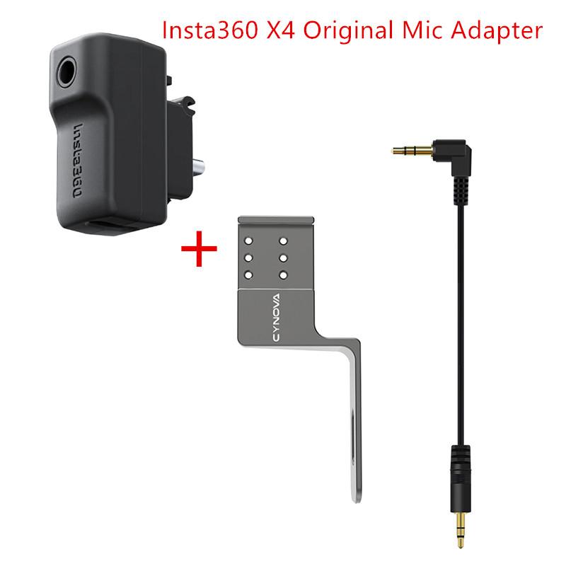 Невидимый холодный башмак для микрофона Insta360 X4 / X3 / ONE X2 Адаптер микрофона для RØDE Wireless GO Camera Аксессуары для Insta 360 X4 X3 X2