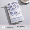Прозрачный альбом-копилка для сбережений, масляная живопись, с тиснением в виде цветов, на кнопке