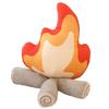 EU SOU Bonfire Cushion Plush Camping Soothing Bonfire Favors Toy, Decor, (30cm)